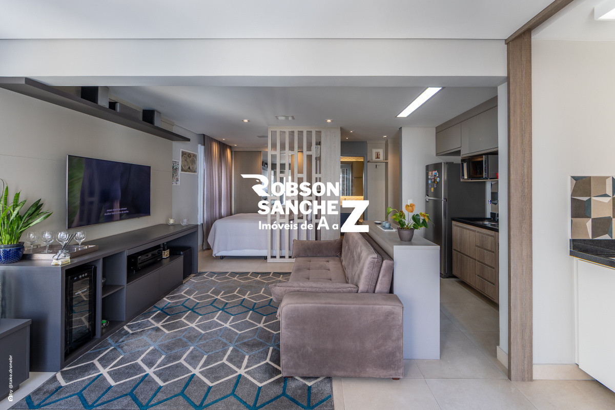 Studio á Venda no Alto da Boa Vista com 43m², 1 quarto.