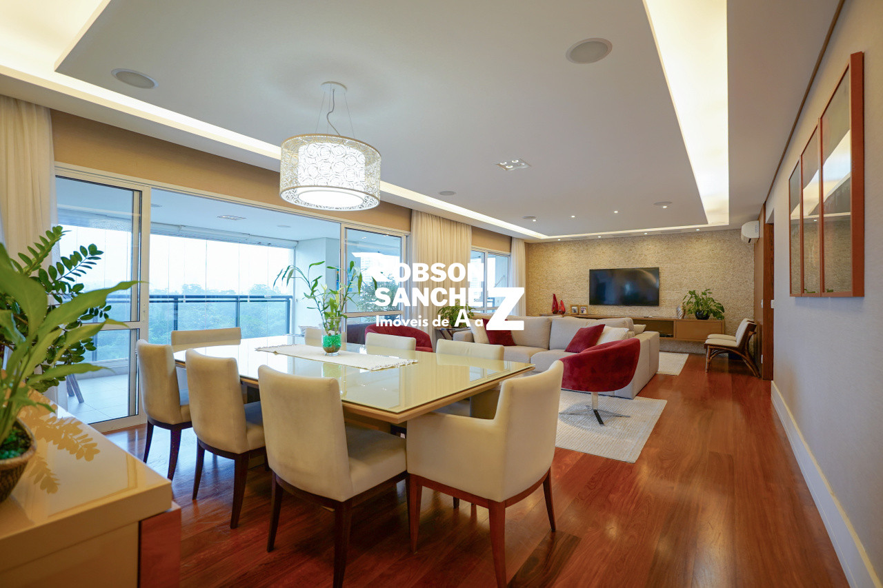 Apartamento à Venda no Condomínio Cena Golf com 266m², 4 Suítes e 04 vagas, no Jardim Marajoara.